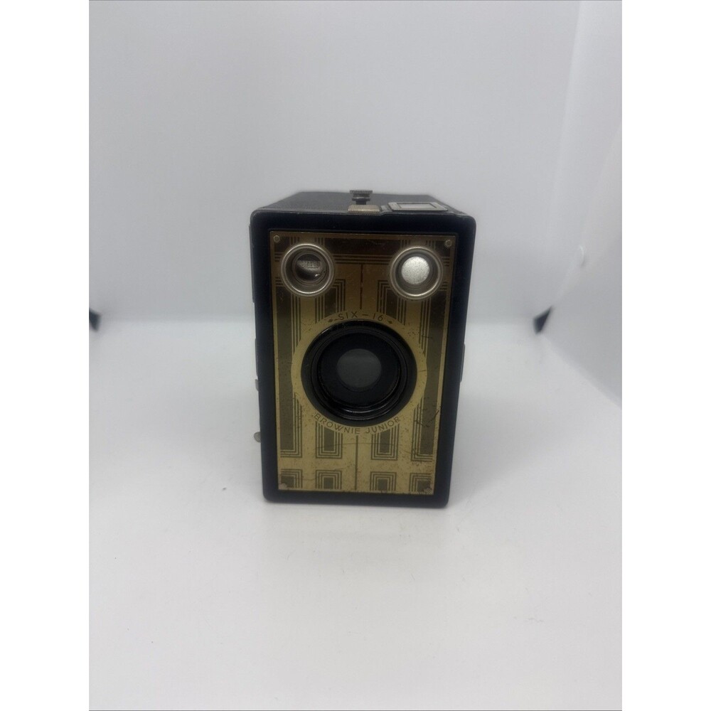 Vintage Kodak Brownie Target Six-16 Art Deco Box Camera 1930's Collectible